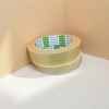 Transparent tape roll made of PVC material, with high light transmittance and strong adhesion, is used for sealing office stationery boxes Application Scenario